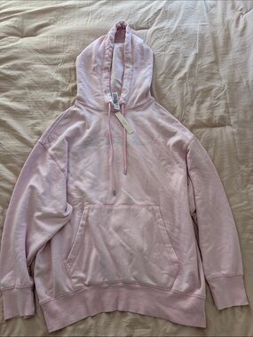 Victoria's Secret Pink Crystal Script Hoodie